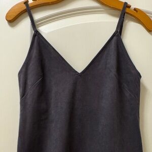 Wilfred Free Vivienne Dress Size XS Suede Grey